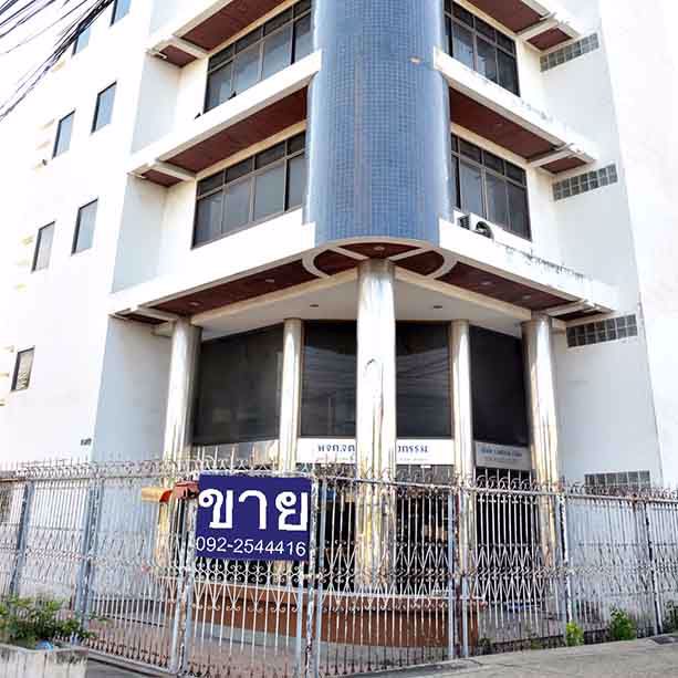 ขายอาคารสำนักงาน45ชั้น-43ตรว-ติดถนนใหญ่เลี่ยงเมืองนนท์-ใกล้กรมที่ดินนนทบุรี-สภาพดี-ราคาถูก