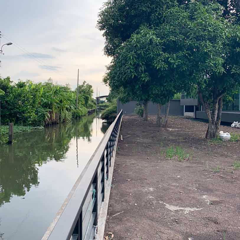 ขายบ้านหรูริมน้ำ-สไตล์โมเดิร์น-423ตรว-ซบางระมาด12-ราคาคุยกันได้ครับ