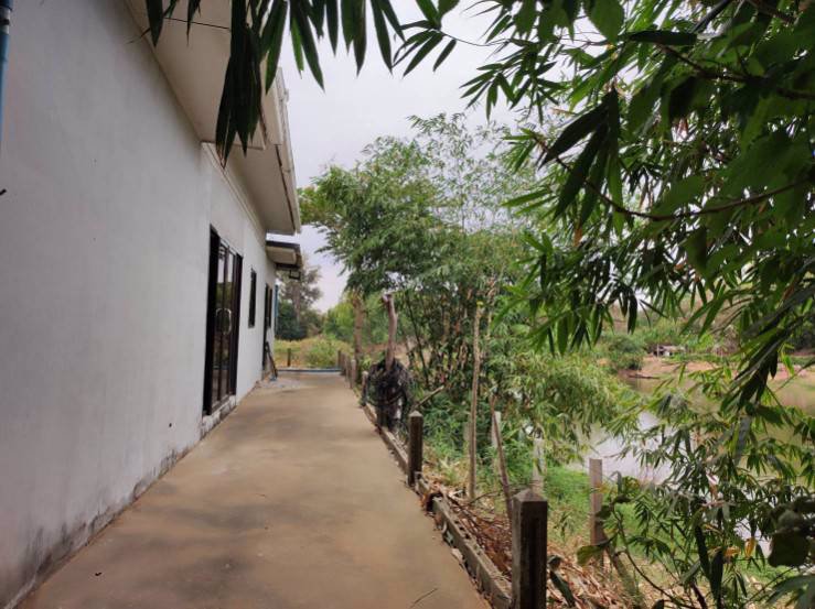 ขายที่ดินพร้อมบ้านสวน-ติดลำน้ำชี-บ้านดอนบม-อำเภอเมืองขอนแก่น-โฉนดพร้อมโอน