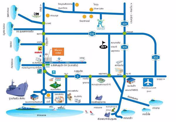 ขายด่วน-อาคารพาณิชย์-4-ชั้น-ตรงข้ามหาดเตยงาม-สัตหีบ-มีที่จอดรถ-ติดถนนสุขุมวิท
