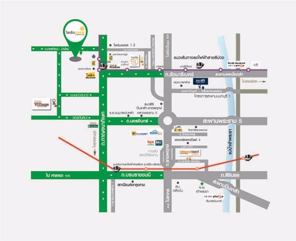 ทาวน์โฮม-พร้อมอยู่-เจ้าของขายเอง-ด่วน-โครงการ-ไพร์มเพลส-เดอะกรีนเนอรี่-บางใหญ่