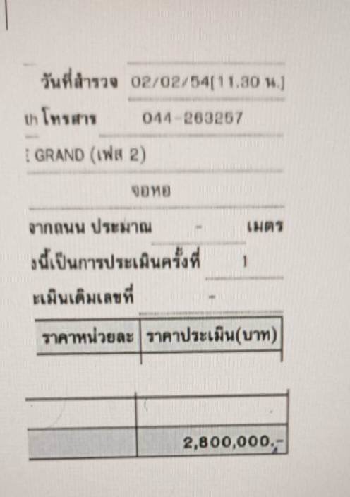 ขายบ้านเดี่ยว-หมู่บ้านธัญญธานี-จอหอ