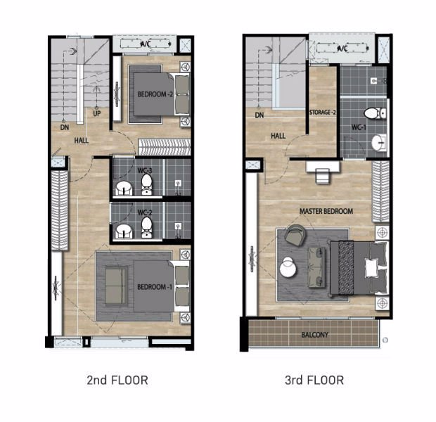 ทาวน์โฮมให้เช่า-35-ชั้น-193-ตรม-ตกแต่งพร้อมอยู่-33000-บาท-เดือน-บ้านกลางเมืองวิภาวดี