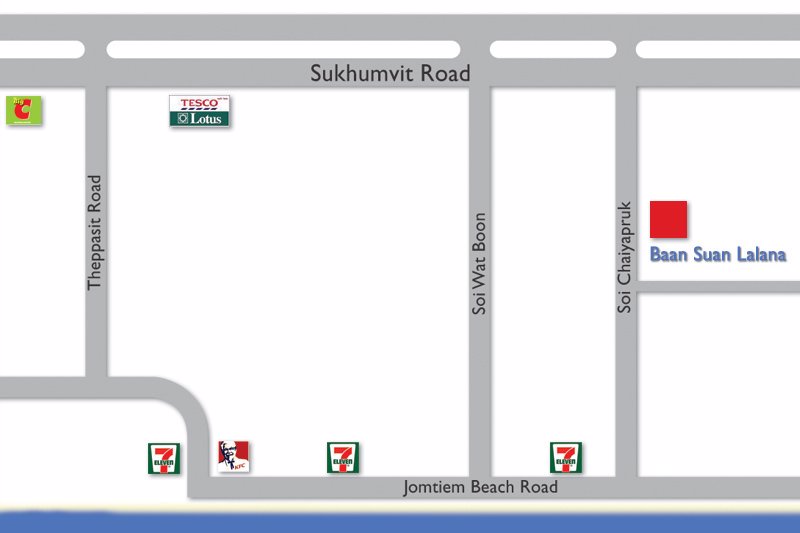 ให้เช่า-คอนโดในสวน-ห้องสตูดิโอขนาด-40-ตรม-ตกแต่งพร้อมอยู่-โครงการบ้านสวนลลนาทรงไทยพัทยา