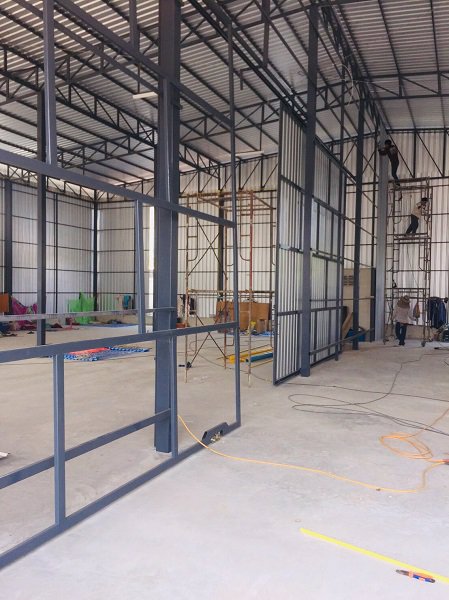 ให้เช่า-โกดังสร้างใหม่ย่าน-ถนนนวมินทร์-ขนาด-600-ตรม-2-โรง-ถนน-รัชดา-รามอินทรา-สามารถแบ่งเช่า-300