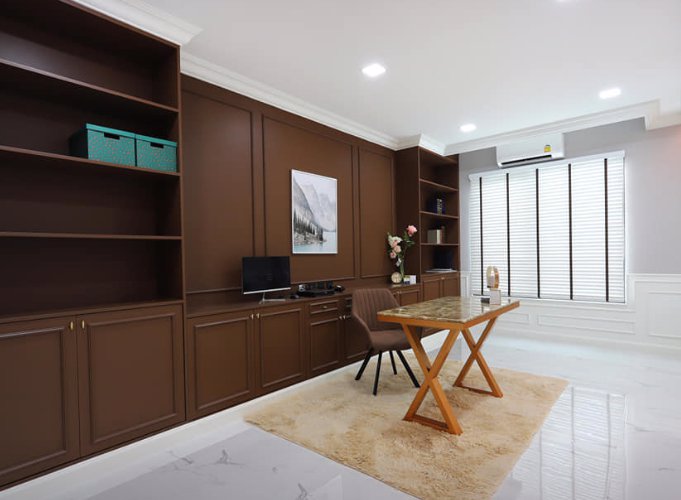 bs029-ขายบ้านแฝดสร้างใหม่-ซอยลาพร้าว-41-1-หมู่บ้านพรไพลิน2-ใกล้btsภาวนาเพียง-200-เมตร-บ้านสวย