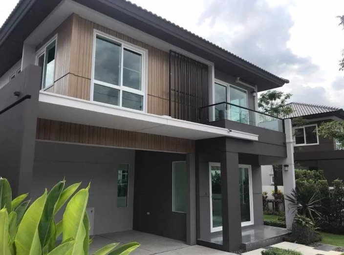 b325-ให้เช่าบ้านเดี่ยว-2-ชั้น-โครงการมัณฑณา-ศรีนครินทร์-ร่มเกล้า-บ้านสวย-มีสวนร่มรื่น-ใกล้แอร์พอร์ท