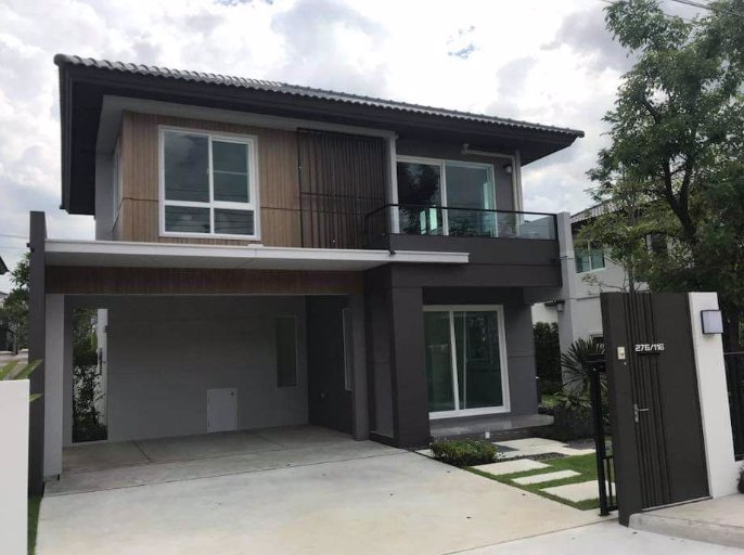 b325-ให้เช่าบ้านเดี่ยว-2-ชั้น-โครงการมัณฑณา-ศรีนครินทร์-ร่มเกล้า-บ้านสวย-มีสวนร่มรื่น-ใกล้แอร์พอร์ท