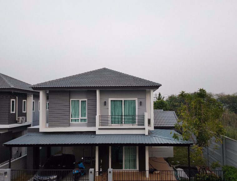 ให้เช่าบ้านเดี่ยว-2-ชั้น-หลังมุม-หมู่บ้านเดอะซิตี้-บางใหญ่-บ้านสวย