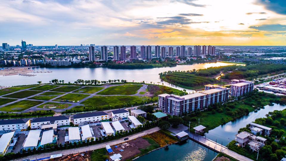 ที่ดินเปล่าจัดสรร-ติดทะเลสาป-ในเมืองทองธานี-แจ้งวัฒนะ-ทำเลดี-มีหลายแปลง