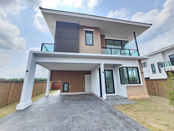 ขายบ้านเดี่ยว-2-ชั้น-โครงการ-วิว-ฐานทรัพย์แลนด์-ชุมแสง-วังจันทร์