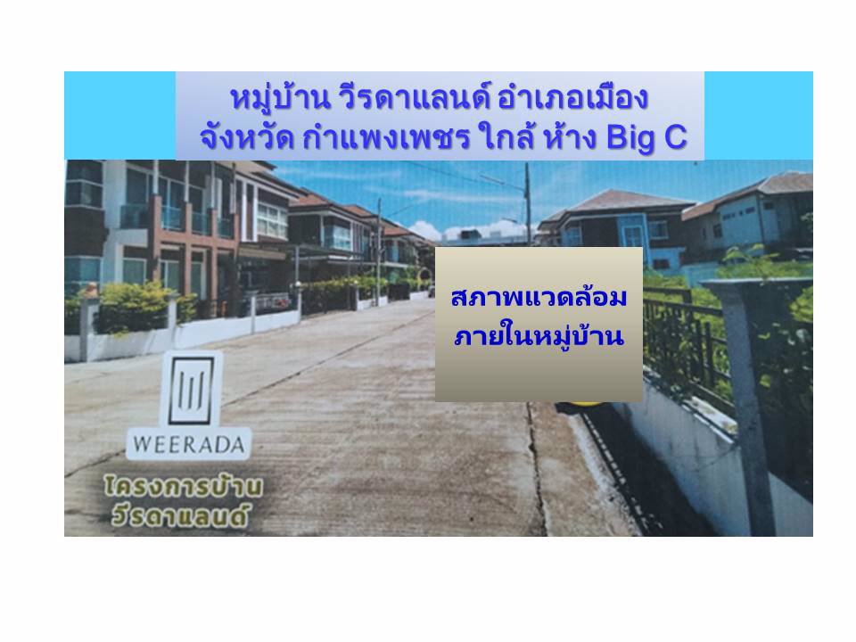 ขายที่ดินเปล่า-ในโครงการ-หมู่บ้านวีรดาแลนด์-กำแพงเพชร-ราคาพิเศษสุด-ตารางวาละ-22500-บาท