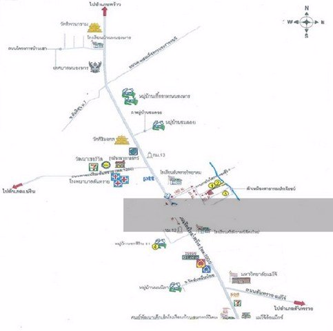 ขายบ้านเดี่ยว-2-ชั้น-เนื้อที่-56-ตรว-โครงการอรสิริน-4-ขนาด-3นอน3น้ำ