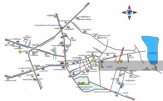 ขายทาวน์เฮ้าส์ชั้นเดียว-เนื้อที่-198-ตรว-ปลวกแดง-ระยอง-2นอน1น้ำ