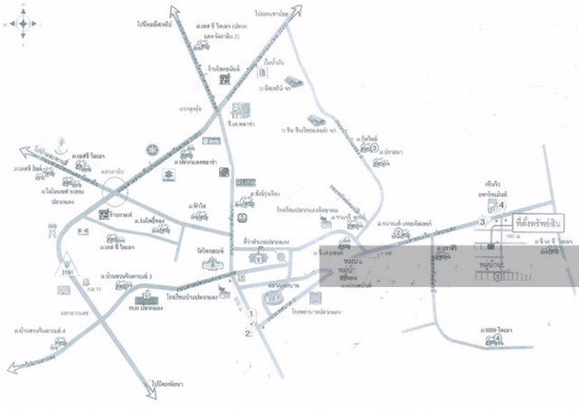 ขายบ้านเดี่ยวชั้นเดียว-เนื้อที่-66-ตรวโครงการหมู่บ้าน-รนารมย์-เน้นความเป็นส่วนตัวสูง