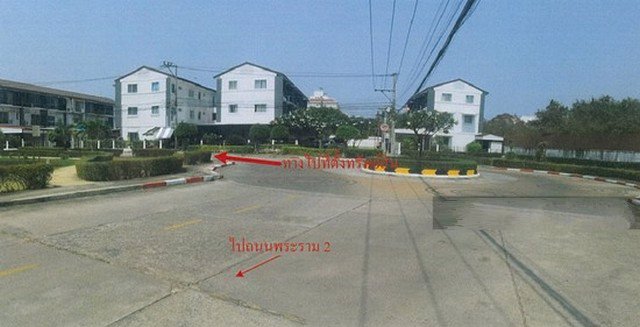 ขายทาวน์เฮ้าส์-3-ชั้น-เนื้อที่-20-ตรวโครงการประชาสุข-เลค-มอลล์-พระราม-2