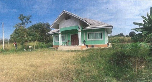 ขายบ้านเดี่ยวชั้นเดียว-สภาพดีน่าอยู่-ที่ดิน-1-ไร่-เนื้อที่-400-ตรว-3นออน2น้ำ