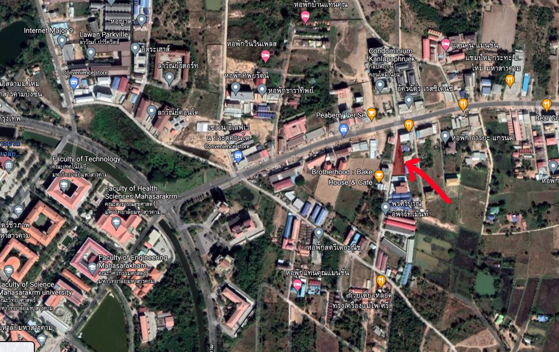 ทาวน์โฮม-2-ห้องนอน-3-ห้องน้ำ-ห่างจากประตู-มหาวิทยาลัยสารคาม-มมสใหม่-เพียง-500-เมตร