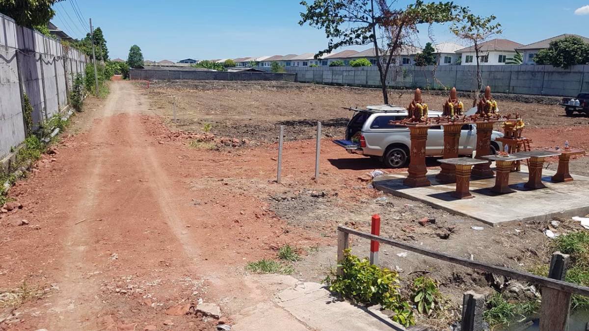 ที่ดินเปล่าให้เช่าถมแล้ว-อยู่ซอยประชาอุทิศ-90-อยู่หลังการเคหะ-