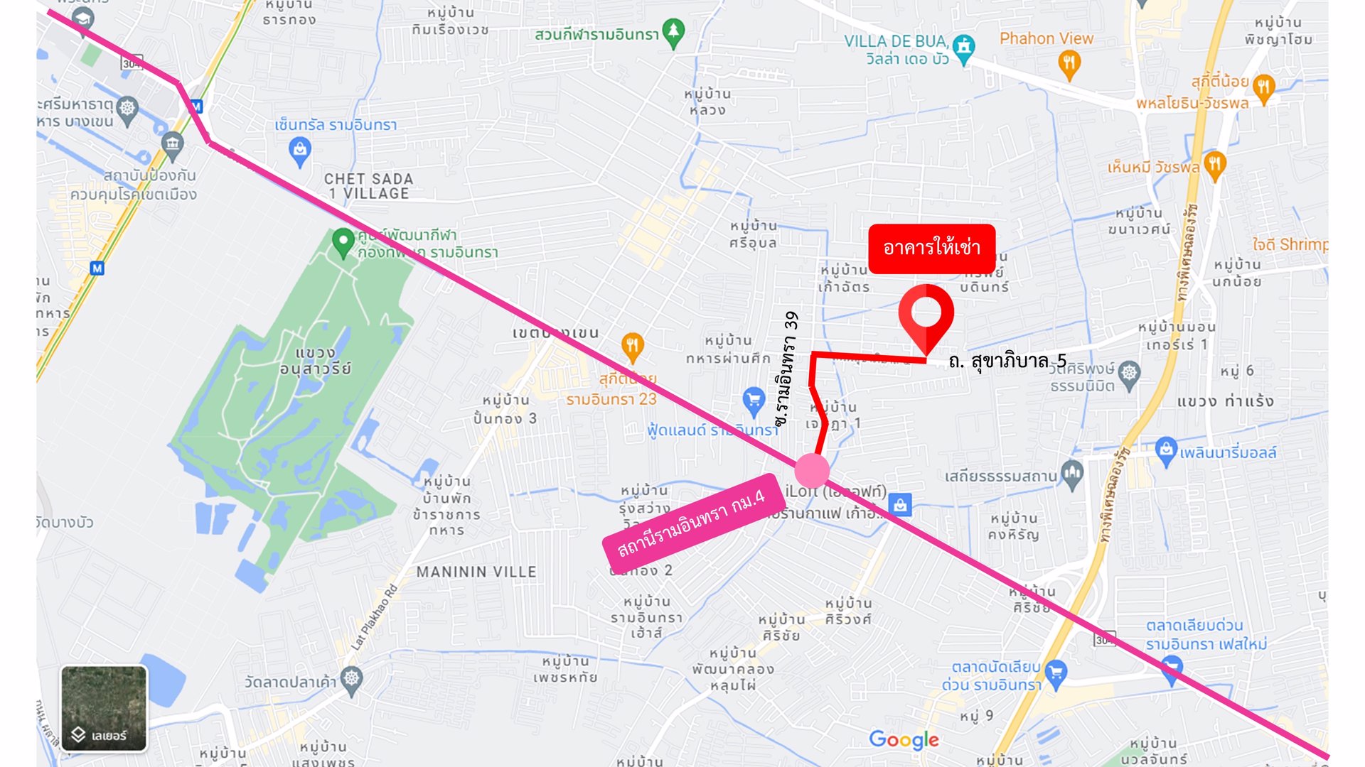 ให้เช่าอาคารชั้นเดียว-สร้างใหม่-พร้อมห้องน้ำในตัว-ติดถนนสุขาภิบาล-5-รามอินทรา-39-เพียง-7-ยูนิต