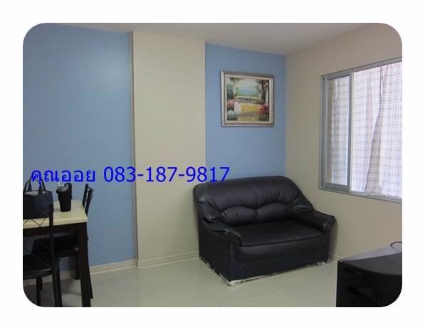ให้เช่าลุมพีนีคอนโดบดินทร์เดชารามคำแหง43-1ห้องกั้นห้องนอนรับแขกห้องสวยเฟอรครบ7300tel0831879817
