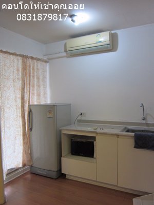 ให้เช่าลุมพีนีคอนโดบดินทร์เดชารามคำแหง43-1ห้องกั้นห้องนอนรับแขกห้องสวยเฟอรครบ7300tel0831879817