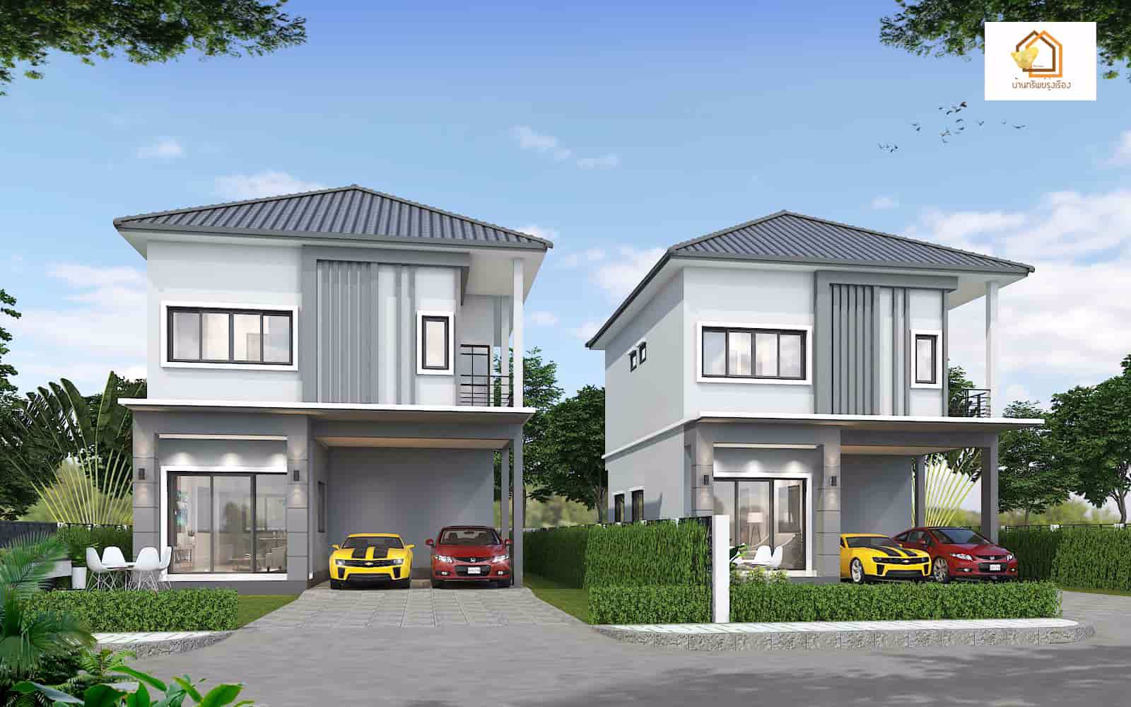 ขายบ้านเดี่ยว-2-ชั้น-โครงการบ้าน-ทรัพย์รุ่งเรือง