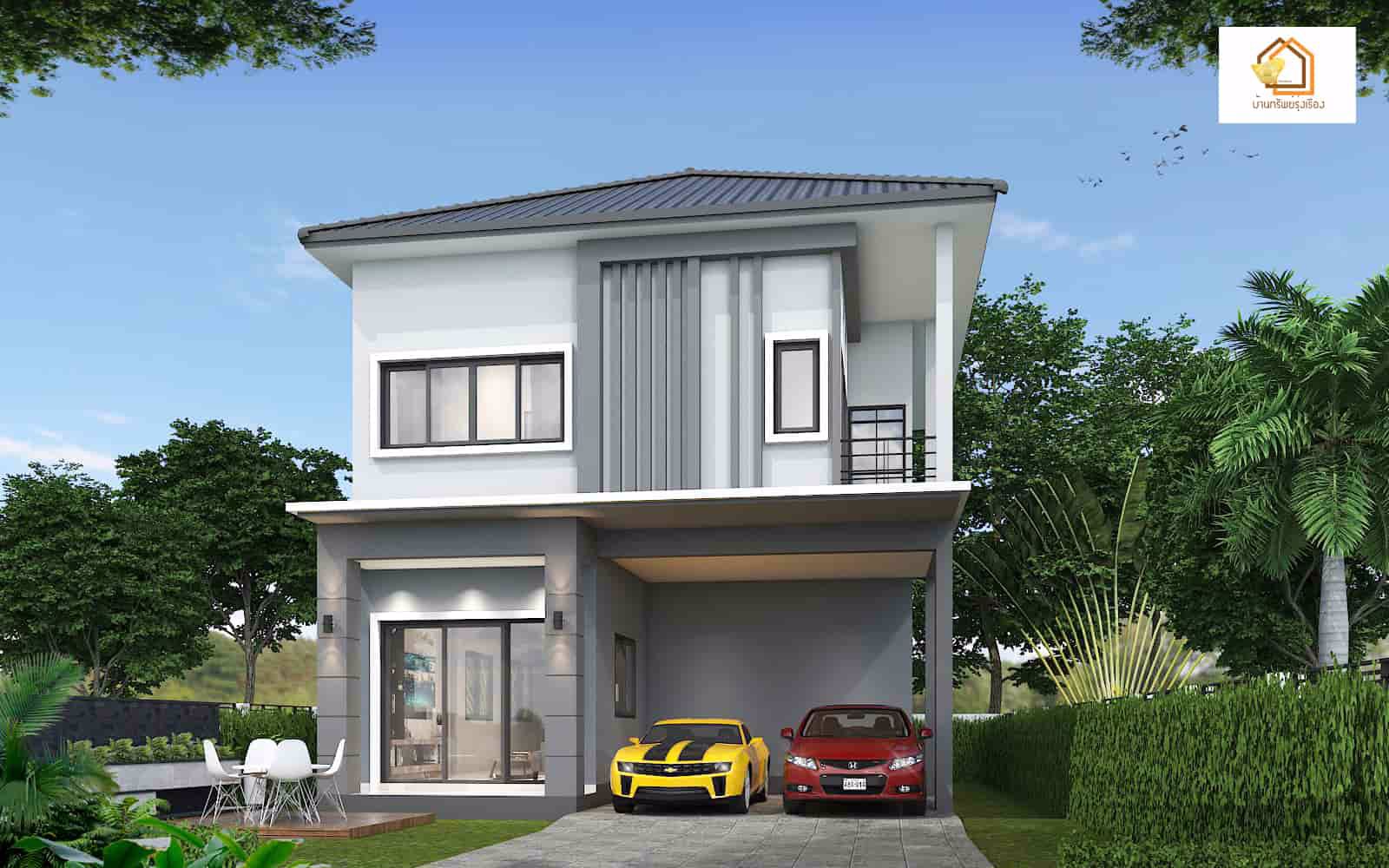 ขายบ้านเดี่ยว-2-ชั้น-โครงการบ้าน-ทรัพย์รุ่งเรือง