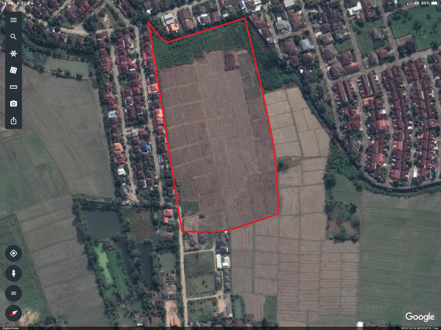 ขายที่ดิน-ใกล้เซ็นทรัลเชียงราย-ใกล้โฮมโปร-และสนามบินเชียงราย-31ไร่-3-งาน-17-ตารางวา