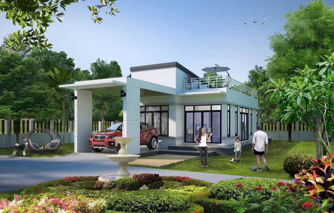 ขายที่ดิน-และรับจัดสรรออกแบบและก่อสร้างในหัวหิน