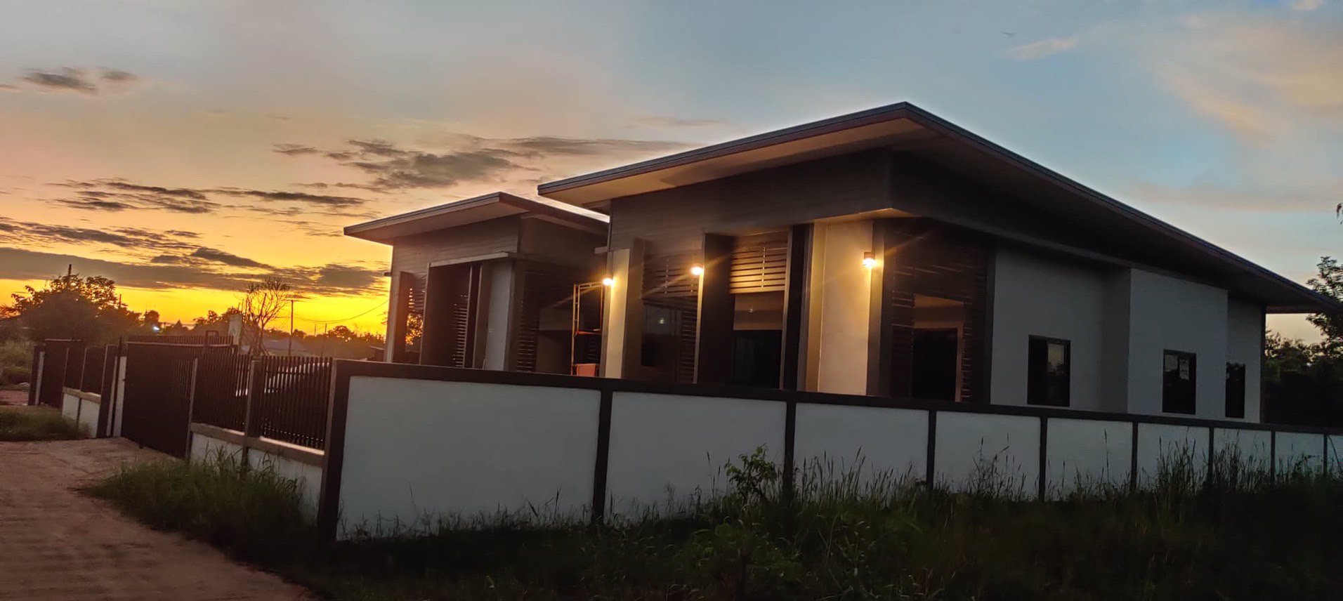 เช้านี้-ที่หนองไอบ้านสวยกาฬสินธุ์-บ้านเดี่ยวสร้างตามใจผู้พักอาศัย