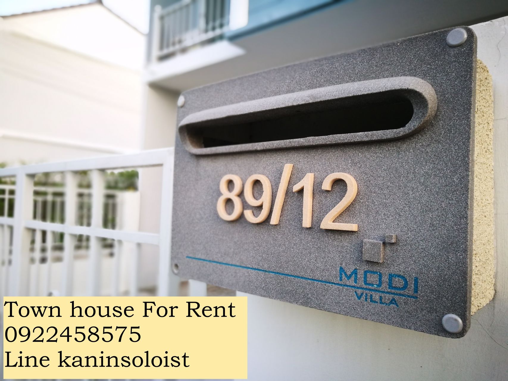 ทาวน์เฮาส์ใหม่-โมดิวิลล่า-ให้เช่า-2-นอน-2-น้ำ-ทำเลรังสิต-ติดทางด่วน-ใกล้รถไฟฟ้าสายสีแดง