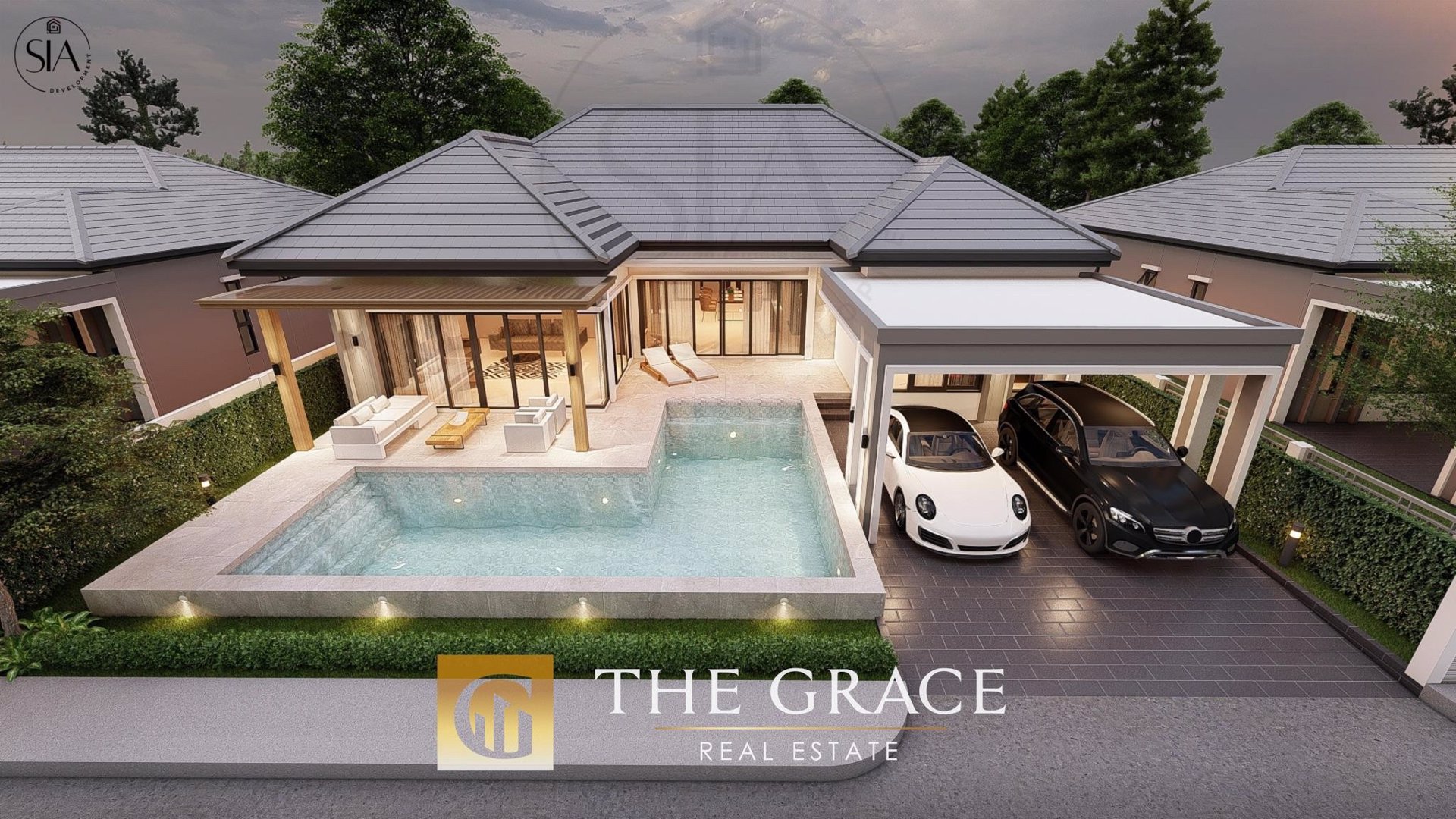 ขายบ้านเดี่ยว-ดีไซน์หรู-สไตล์โมเดิร์น