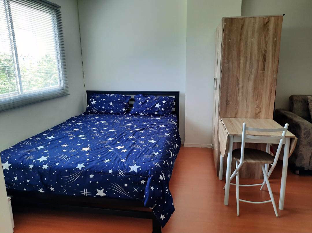 ให้เช่าคอนโด-ลุมพินีร่มเกล้า-สุวรรณภูมิ-ห้องสวย-ราคาถูก-แต่งครบพร้อมอยู่