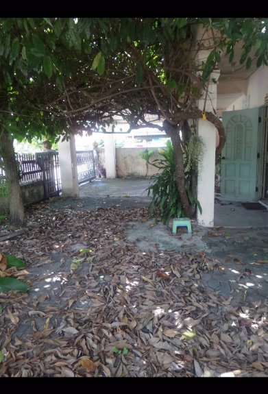 บ้านเดี่ยวชั้นเดียว-เคหะธานี-50-ตารางวา-หลังมุม-ติดถนนเมนในหมู่บ้าน