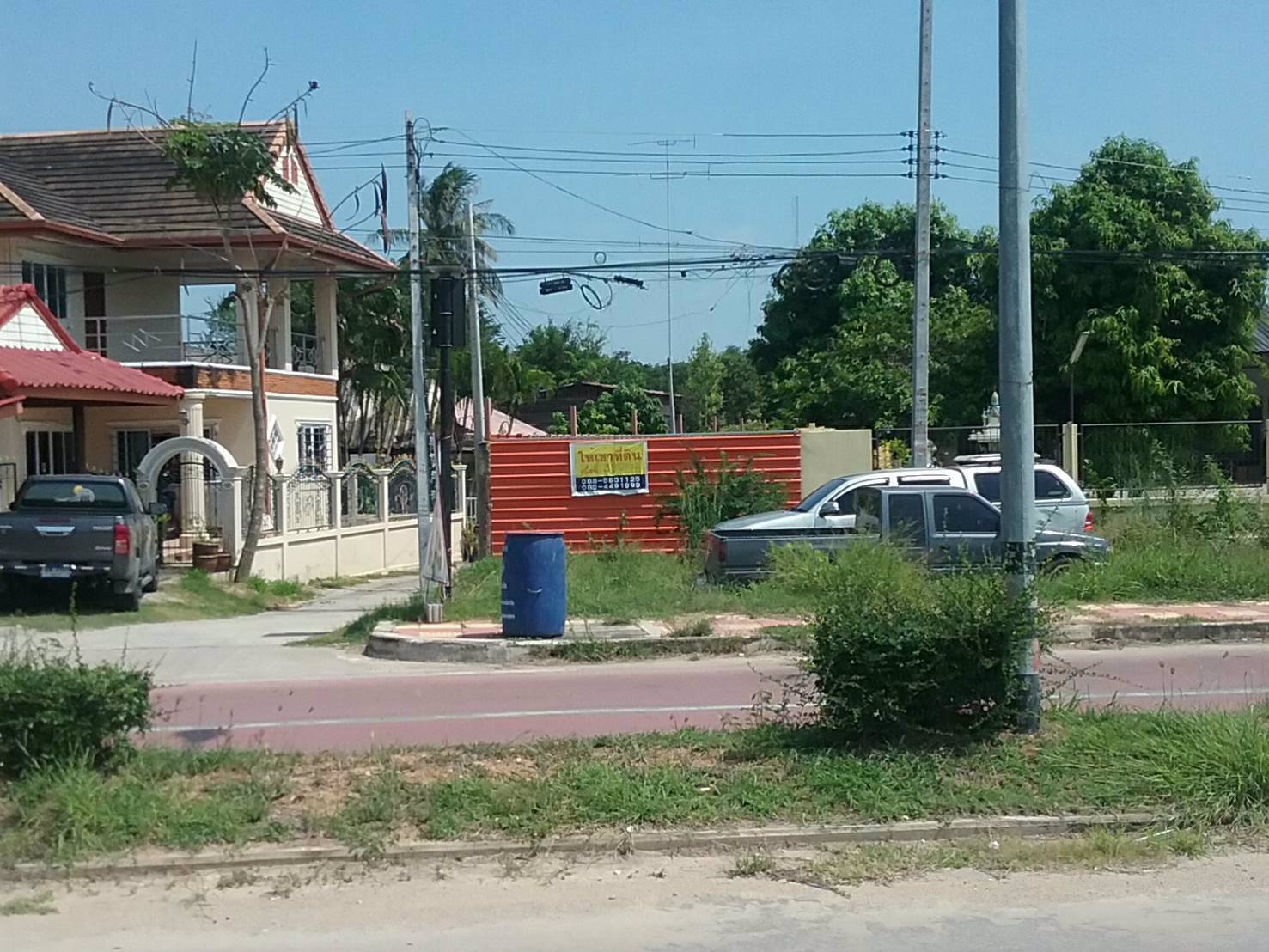 ให้เช่าที่ดินเปล่าถมแล้ว-เนื้อที่-396ตารางวา-อยู่แถวบ่อฝ้าย-