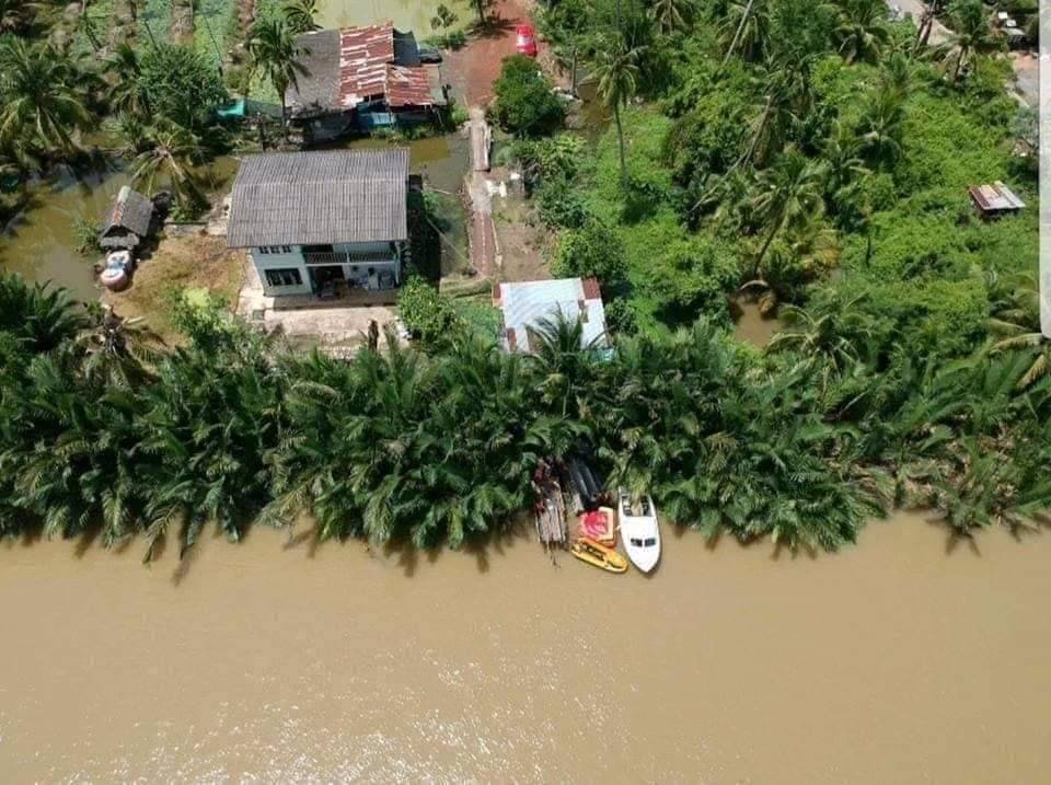 ขายที่ดินแปลงสวยติดแม่น้ำบางปะกง-จฉะเชิงเทรา
