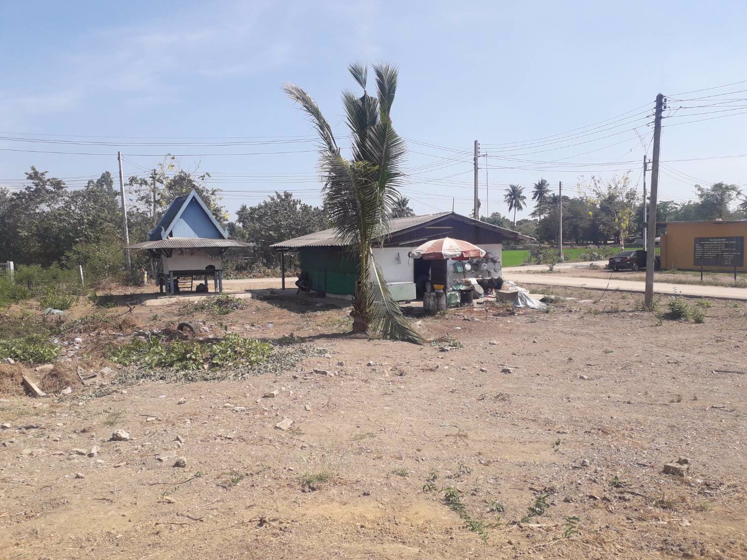 ขายด่วนบ้านชั้นเดียว-375-ตรวห่างถนนดอนตูม-บางเลนเพียง-240-เมตร-ราคาถูกมาก