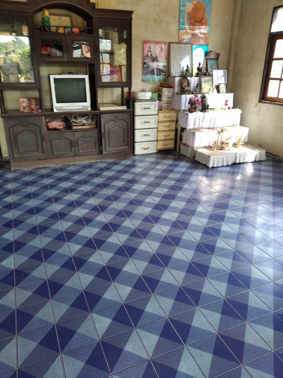 ขายด่วนบ้านชั้นเดียว-375-ตรวห่างถนนดอนตูม-บางเลนเพียง-240-เมตร-ราคาถูกมาก