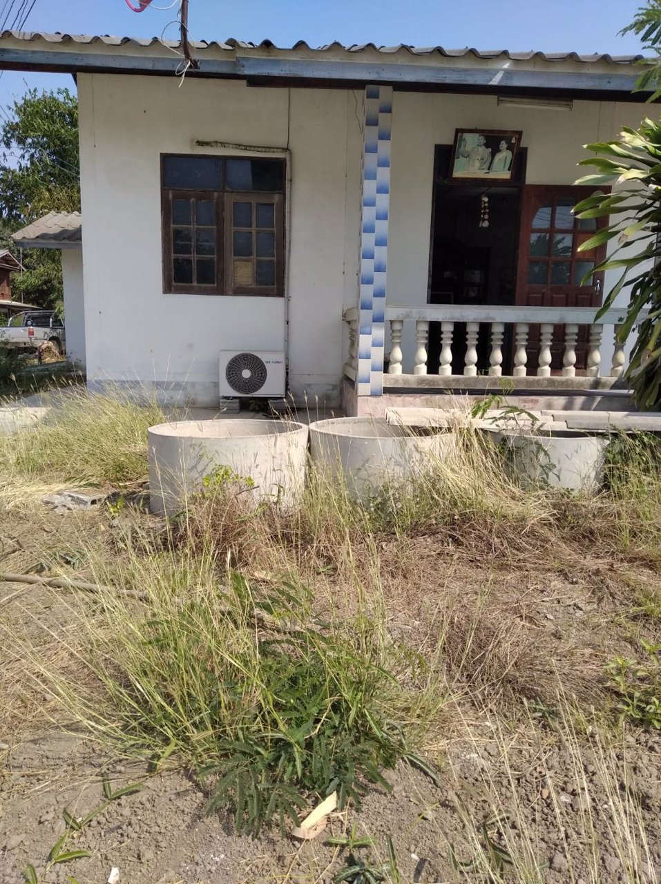 ขายด่วนบ้านชั้นเดียว-375-ตรวห่างถนนดอนตูม-บางเลนเพียง-240-เมตร-ราคาถูกมาก