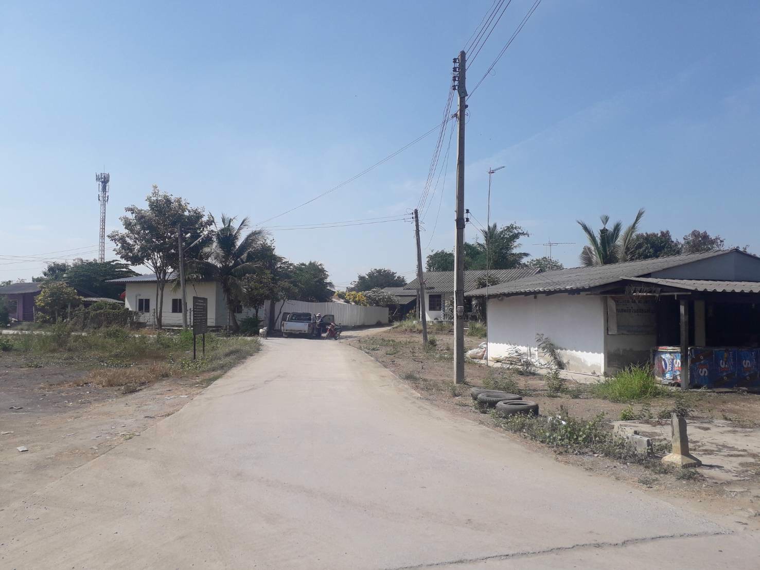 ขายด่วนบ้านชั้นเดียว-375-ตรวห่างถนนดอนตูม-บางเลนเพียง-240-เมตร-ราคาถูกมาก