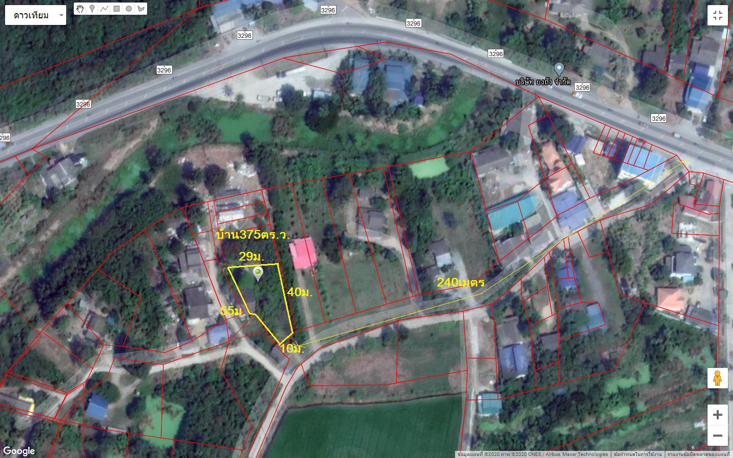 ขายด่วนบ้านชั้นเดียว-375-ตรวห่างถนนดอนตูม-บางเลนเพียง-240-เมตร-ราคาถูกมาก