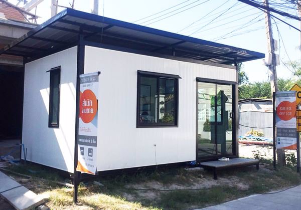 อาคารพาณิชย์-ราคาต่ำกว่าตลาด-ติดถนน-ใกล้จุดขึ้นลงมอเตอร์เวย์-อมตะ-ชลบุรี-ใกล้โซนชุมชน-พักอาศัยได้-ค้