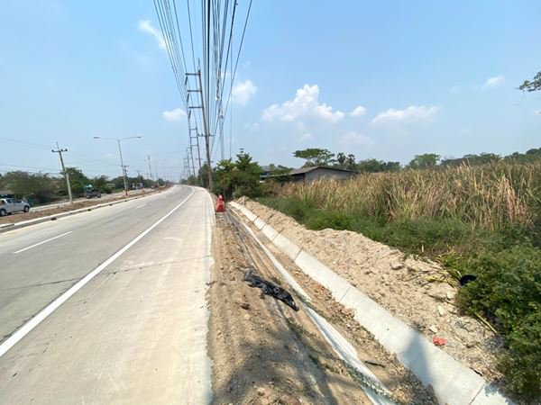 ขายที่ดิน-2-แปลงติด-4-3-76-ไร่-ติดถนนศุขประยูร-อบ้านโพธิ์-จฉะเชิงเทรา