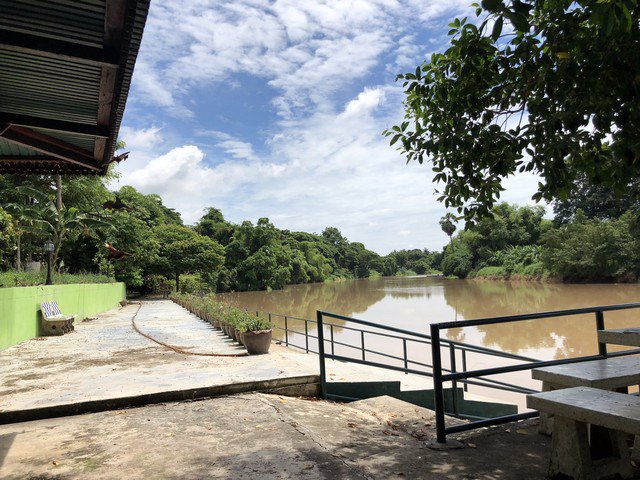 ขาย-ที่ดิน-ริมแม่น้ำท่าจีน-เดิมบางนางบวช-5ไร่1งาน75-ตรวที่ถมแล้วสวยมาก-พร้อมเขื่อนและพืชผล