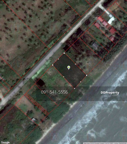 ขายที่ดินติดทะเล-อกุยบุรี-ประจวบคีรีขันธ์-600-ตรว-30000-บาท-ตรว-ติดหาดนเรศวรมหาราช-กุยบุรี