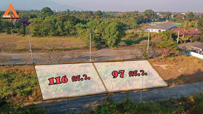 ขายที่ดินเปล่า-ติดถนนเมนในโครงการธารดง-หลังกาดฝรั่ง-หางดง-เชียงใหม่