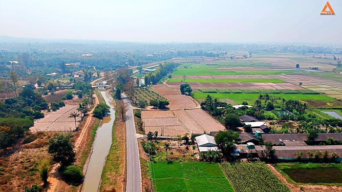 ขายที่ดิน-ใกล้คลองชลประทาน-ตำบลแม่แฝก-อำเภอสันทราย-จังหวัดเชียงใหม่