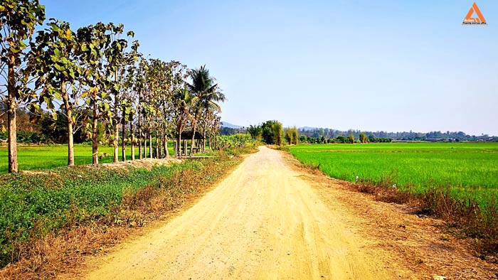 ขายที่ดิน-ใกล้กับ-บ้านเมืองวะ-หนองก้นครุ-ตำบลเมืองเล็น-อำเภอสันทราย-จังหวัดเชียงใหม่