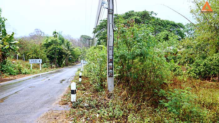 ขายที่ดิน-ติดน้ำ-ติดถนน-โซนแหล่งท่องเที่ยวแม่แรม-ทางไปน้ำตกตาดหมอก